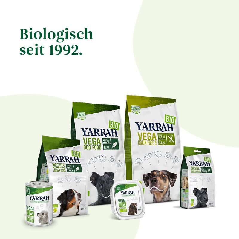 Yarrah Bio Ökologisches Hundefutter Vegetarisch