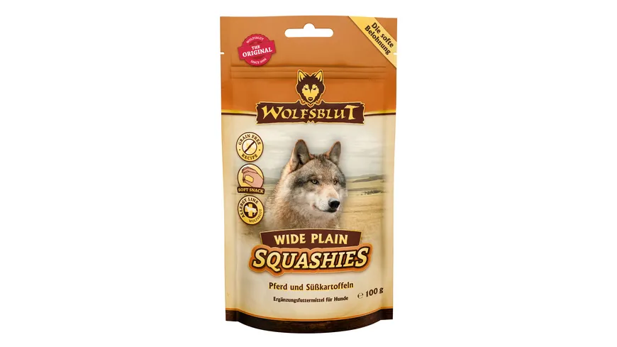 Wolfsblut Hundesnack Wide Plain Squashies 100 g