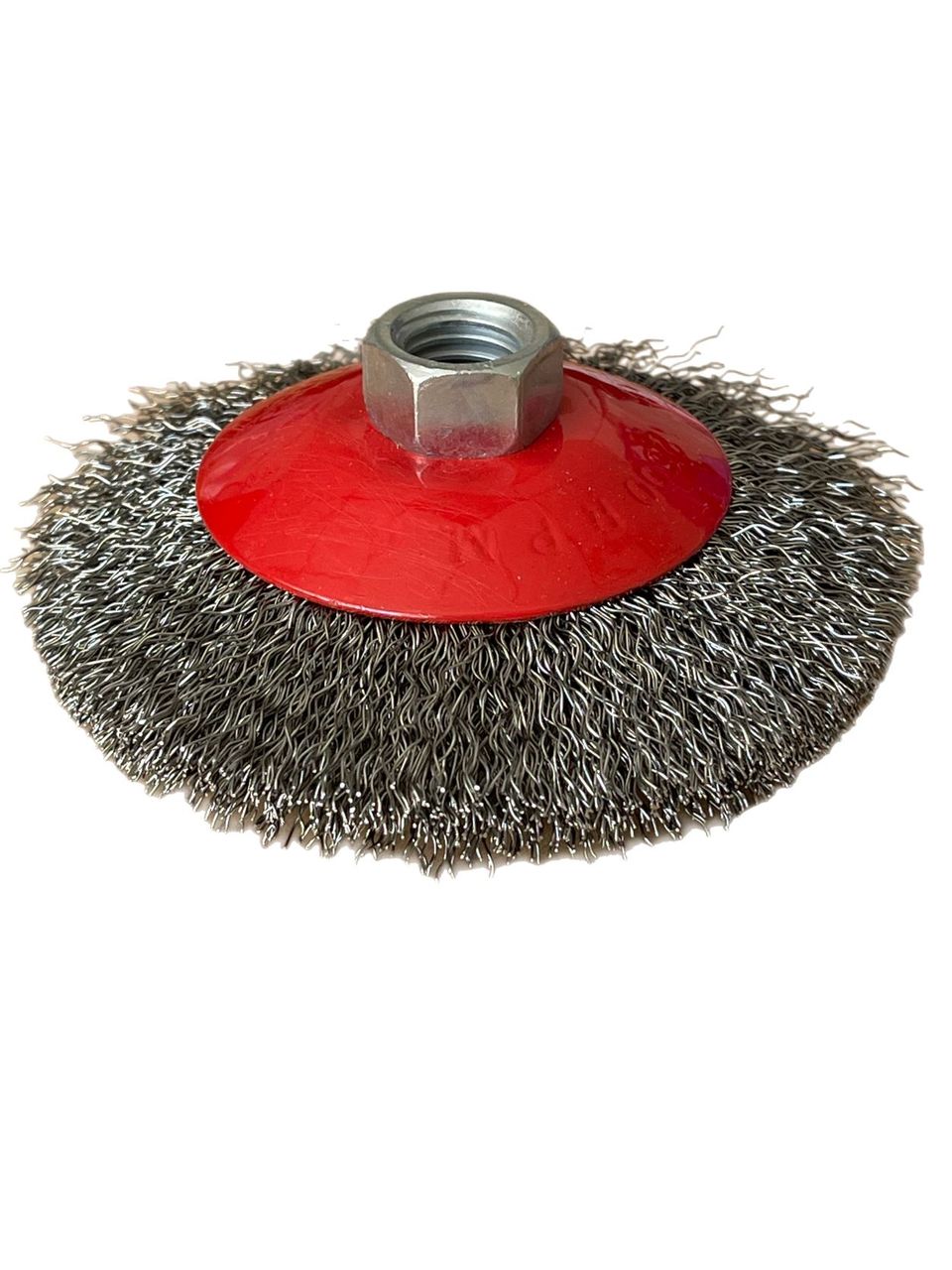 Vago-Tools 24x Rundbürste Drahtbürste 100mm Bürste gewellt Winkelschleifer Flex