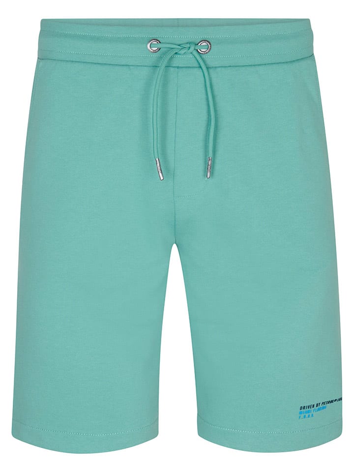 Petrol Sweatshorts in Türkis günstig kaufen