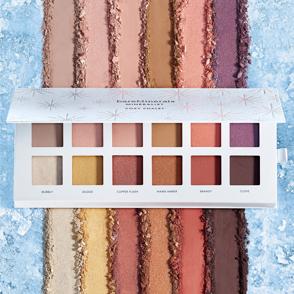 bareminerals COZY CHALET - Palette de fards à paupières - 12 teintes Coffret