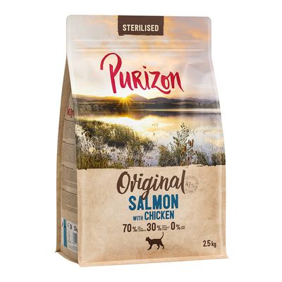 Purizon Sterilised Adult Lachs mit Huhn - getreidefrei