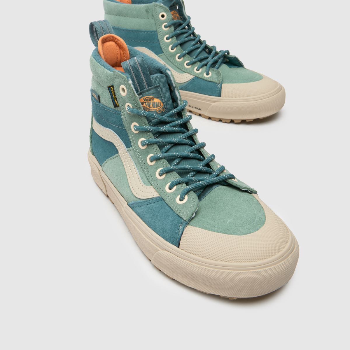 Vans – MTE SK8-HI – Vattentäta träningsskor i grönt och flerfärgat
