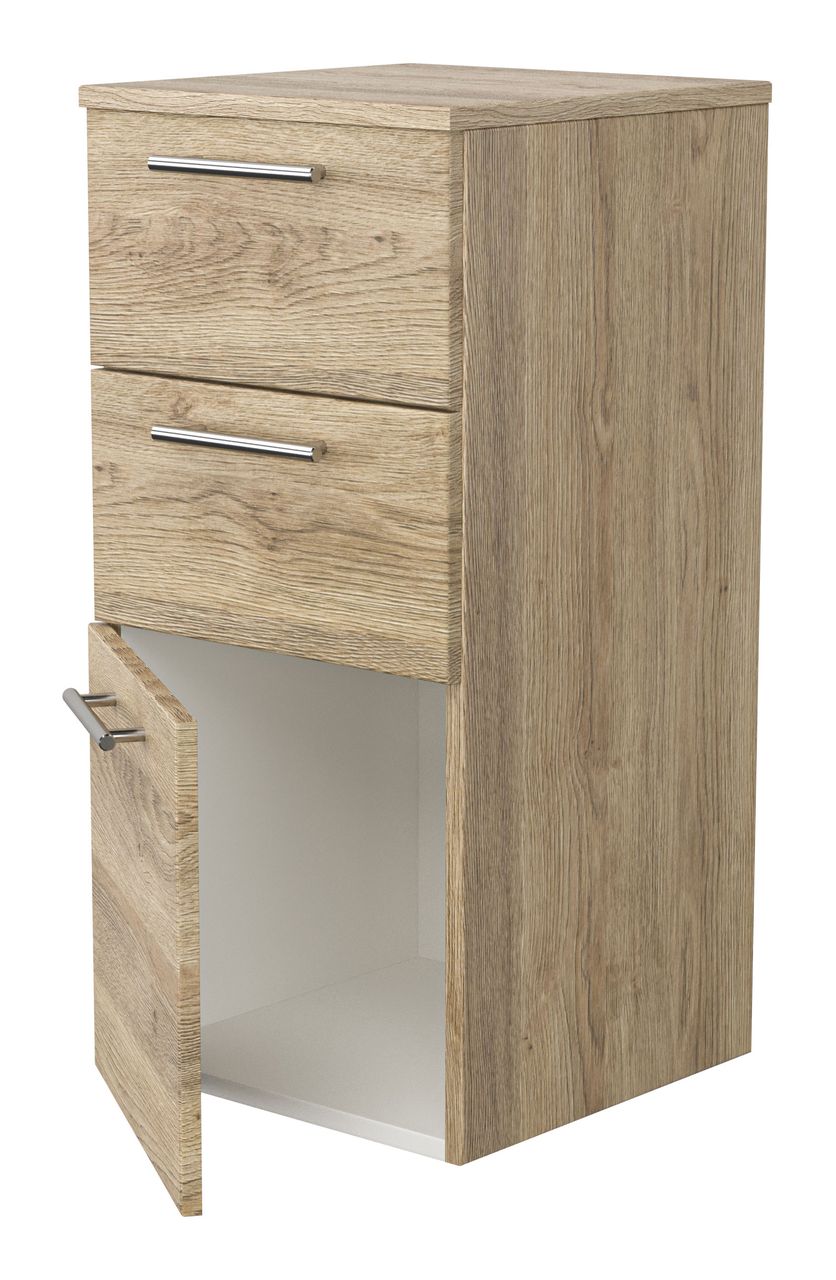 Posseik Midischrank 75cm eiche hell seidenglanz