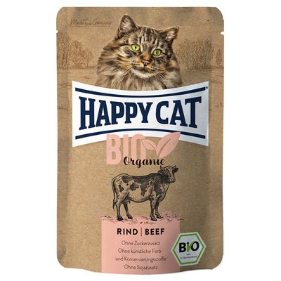 Sparpaket Happy Cat Bio Pouch 12 x 85 g