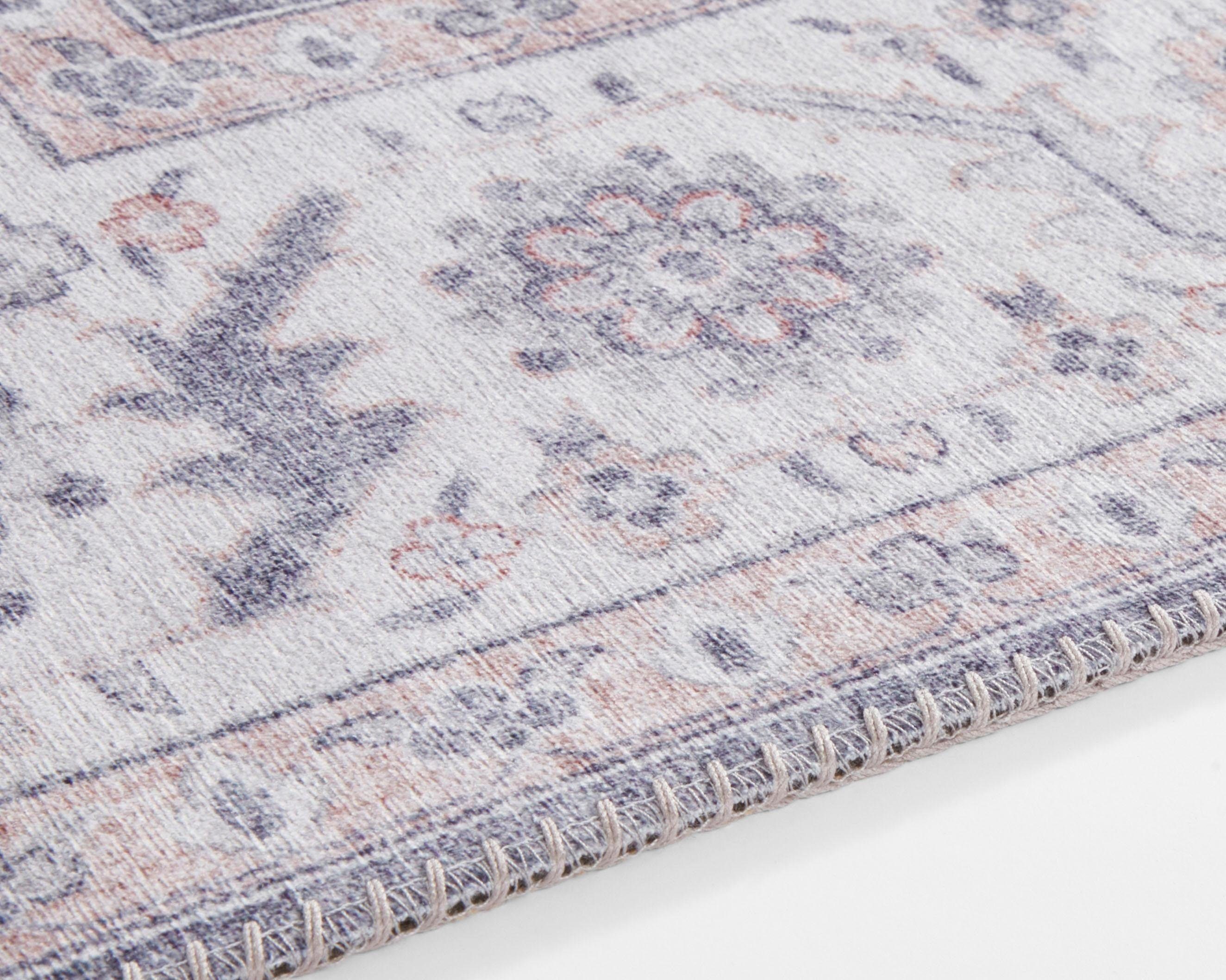 Teppich Anthea, NOURISTAN, rechteckig, Höhe: 5 mm, Orientalisch, Orient, Vintage, Wohnzimmer, Schlafzimmer, Esszimmer