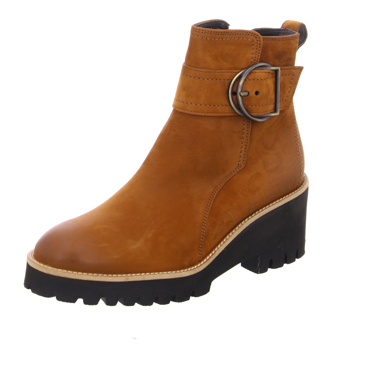 PAUL GREEN Stiefeletten braun Keil-Stiefelette