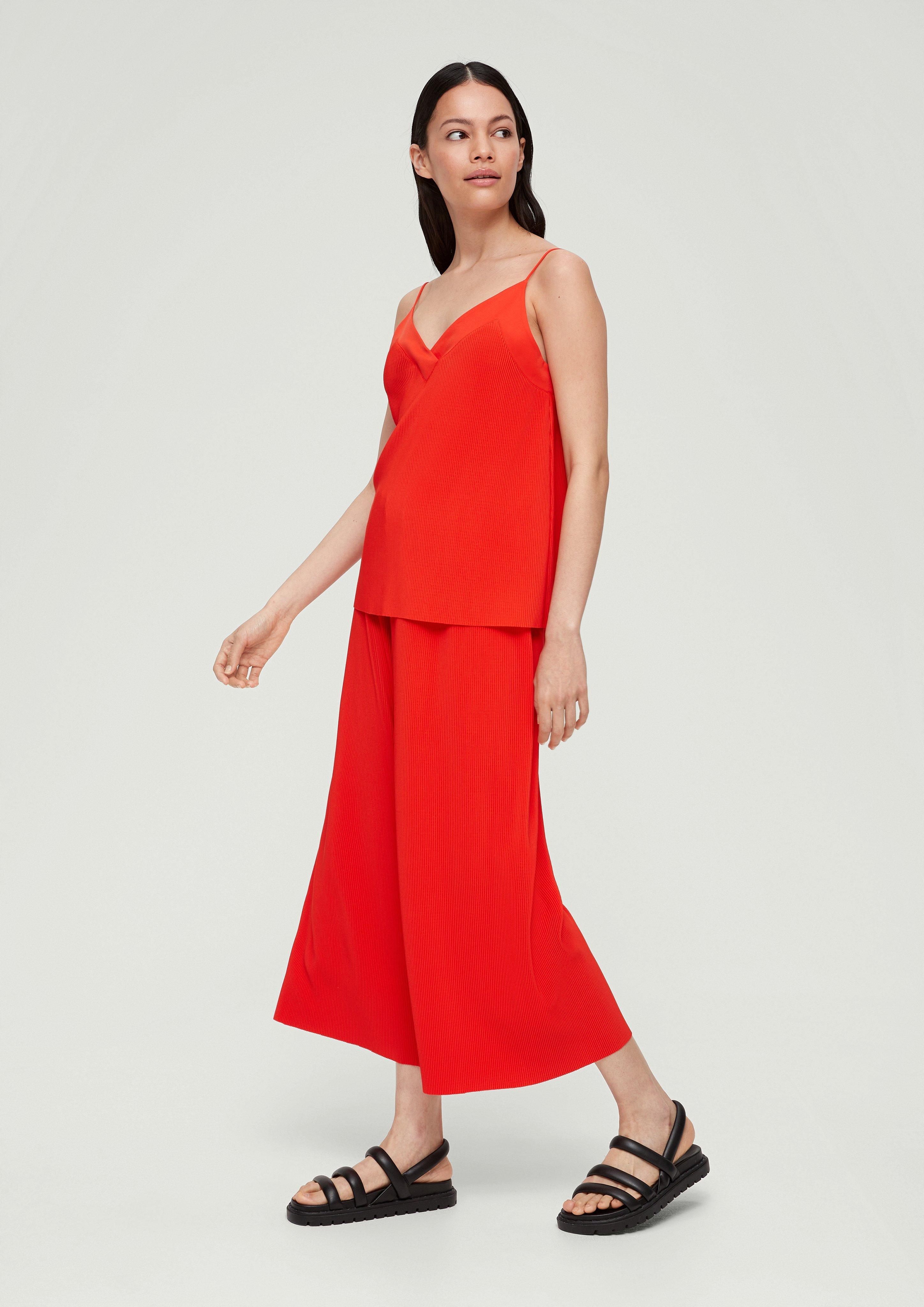 Relaxed: Hose mit Plisseefalten  2132038-2550