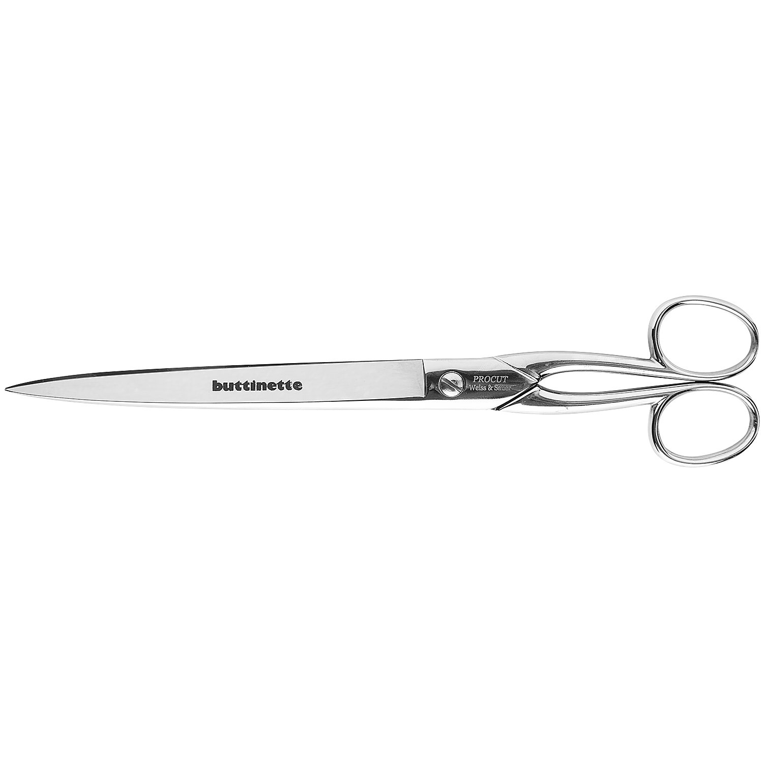 buttinette Vollmetall-Papierschere, 26 cm