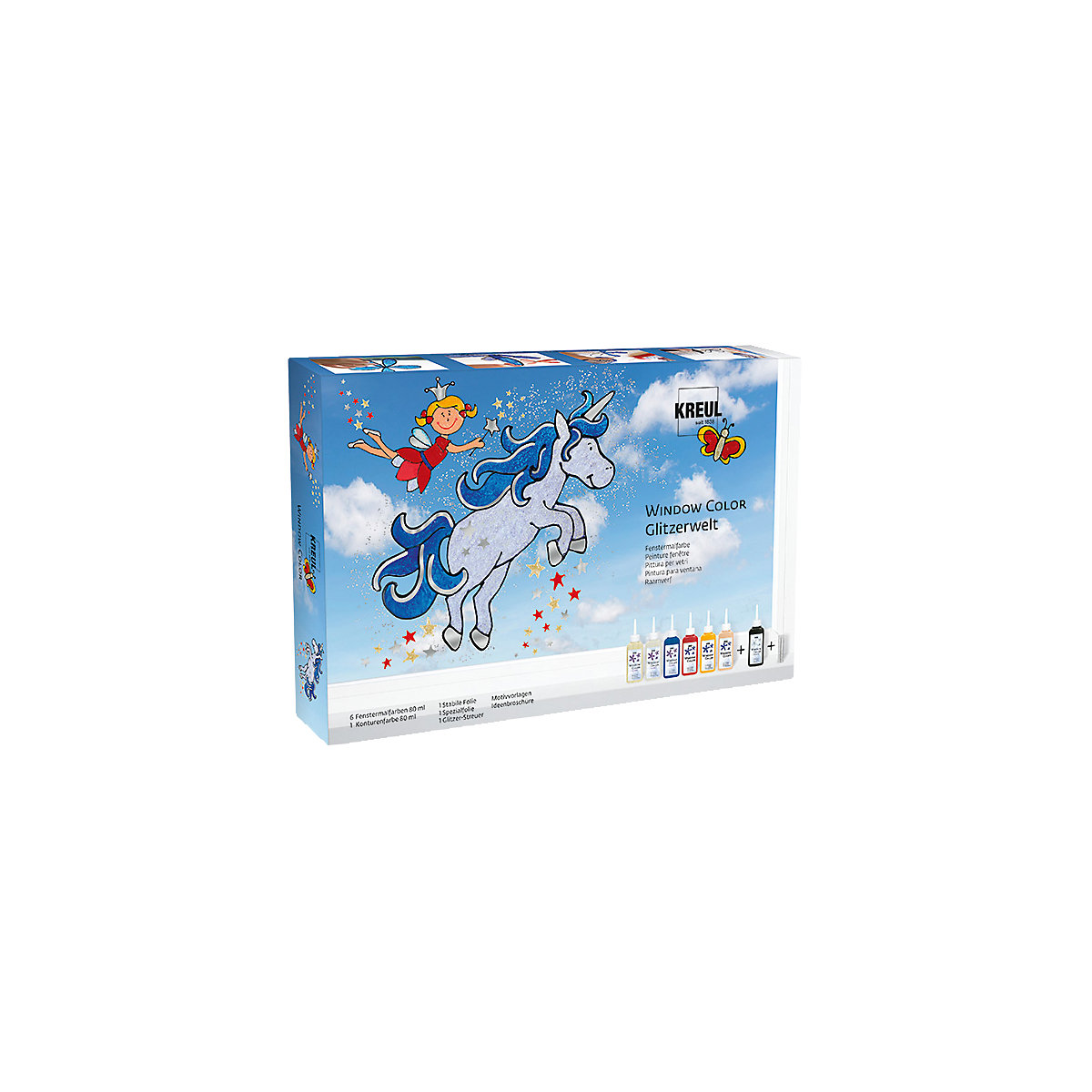 KREUL Window Color Set Glitzerwelt