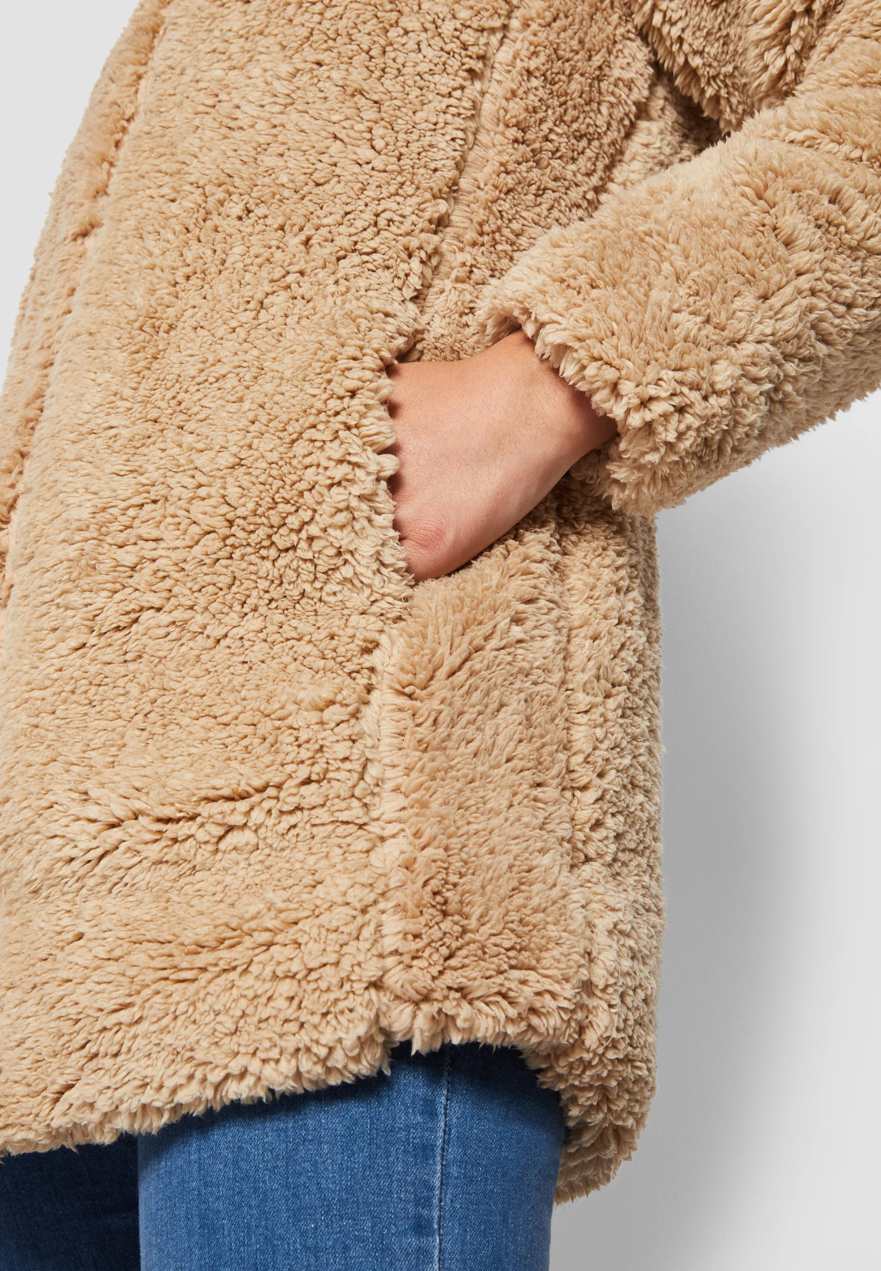 Chaqueta de sherpa para mujer Urban Classics - Abrigo de invierno