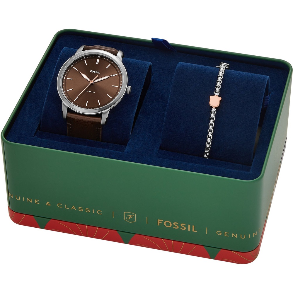 Fossil Set de montres Acier inoxydable Bijoux