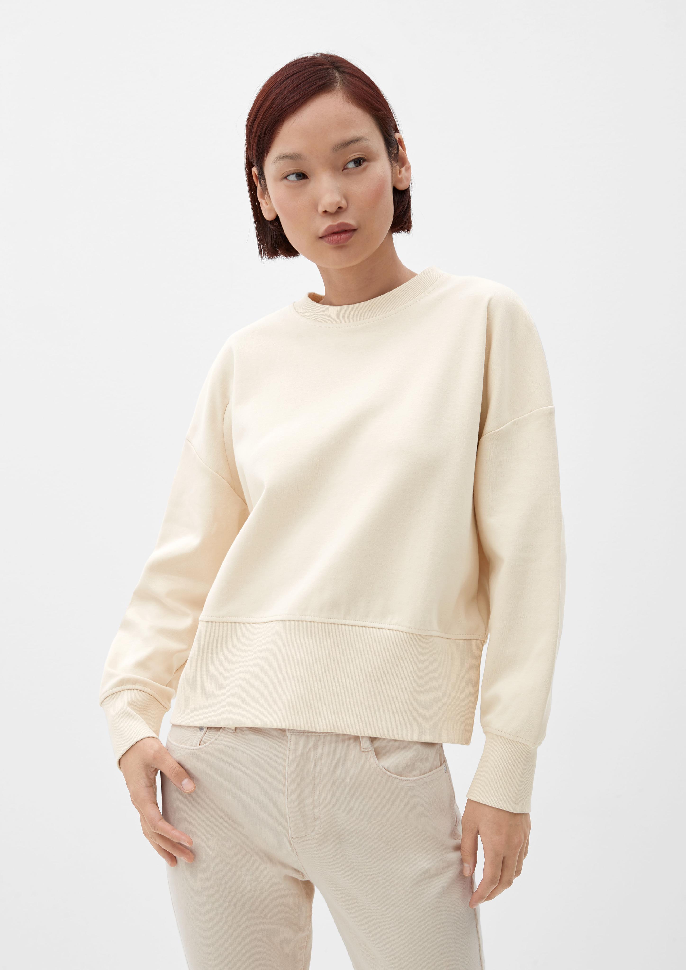 Sweatshirt mit Rippkragen  2121506-8100