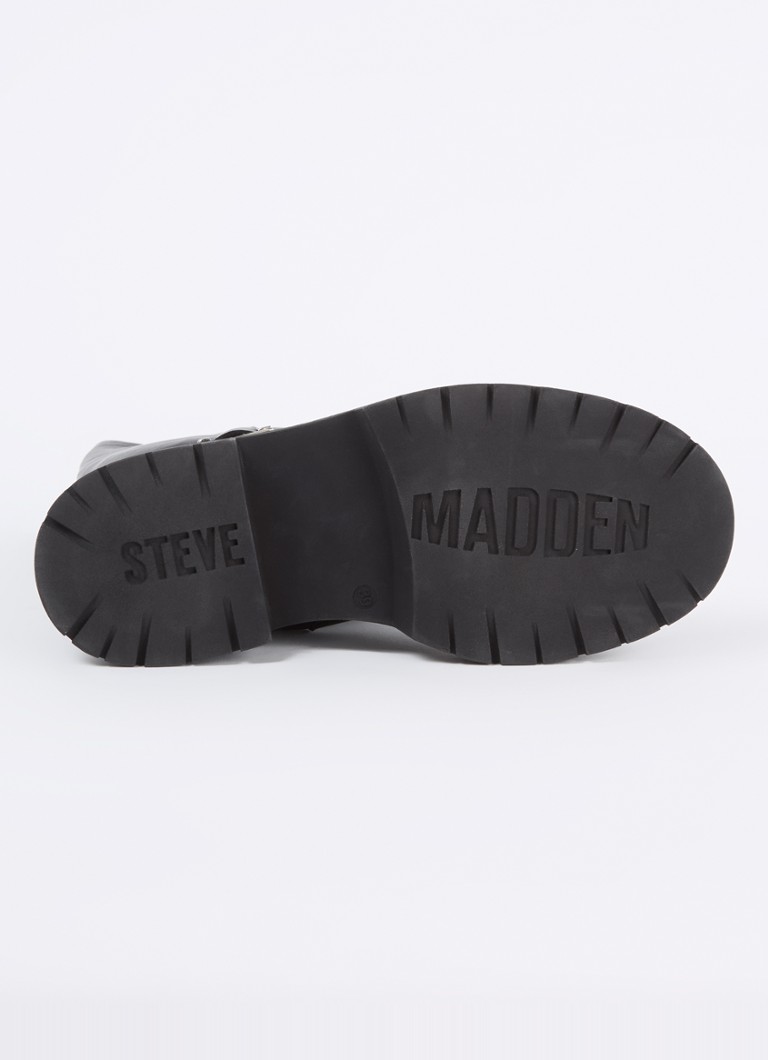 Steve Madden Godiva ādas zābaki ar sprādzes detaļu