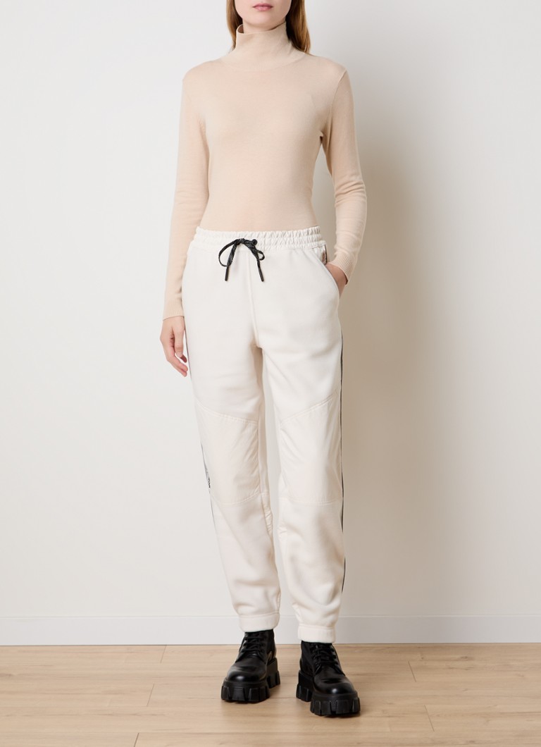 Moncler  High waist tapered fit broek met steekzakken