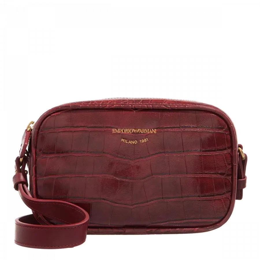 Emporio Armani - Emporio Armani Clutches & Evening Bags Synthetische Fasern Bordeaux - rot