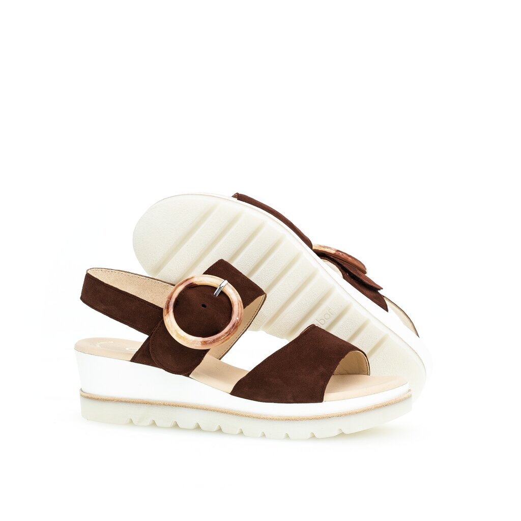 Gabor fashion Keilsandalette braun