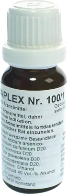 REGENAPLEX Nr.100/1 Tropfen zum Einnehmen  15 ml  Tropfen zum Einnehmen