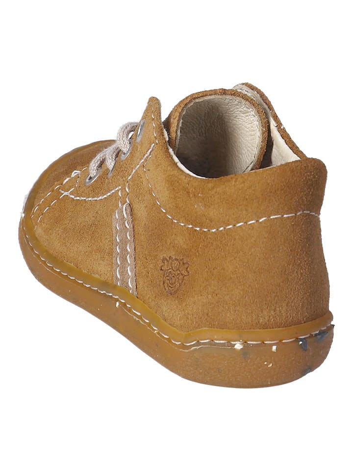 PEPINO Leder-Sneakers in Hellbraun günstig kaufen