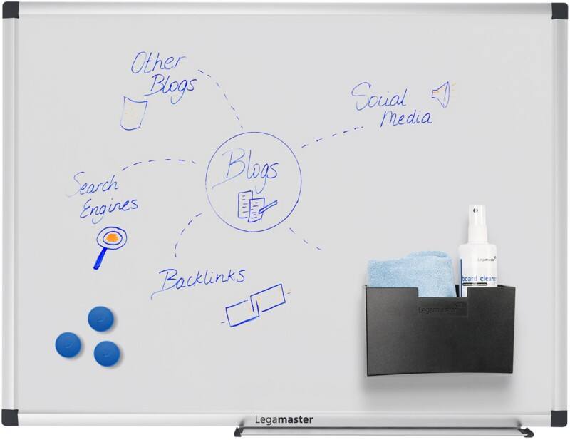 Legamaster UNITE PLUS Whiteboard Emaille Magnetisch 60 x 45 cm