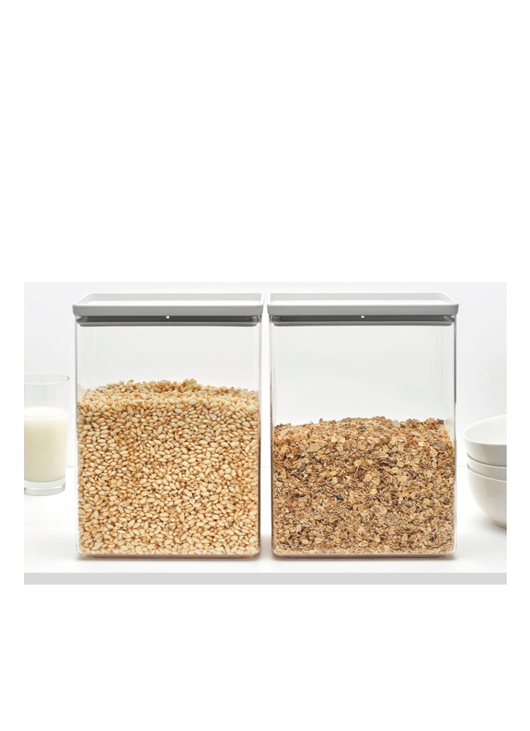 Barattolo impilabile Brabantia Tasty+ da 5,4 litri