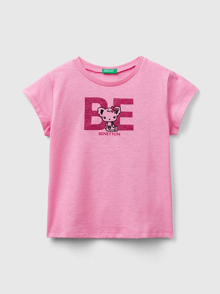 Benetton Shirt in Rosa günstig kaufen