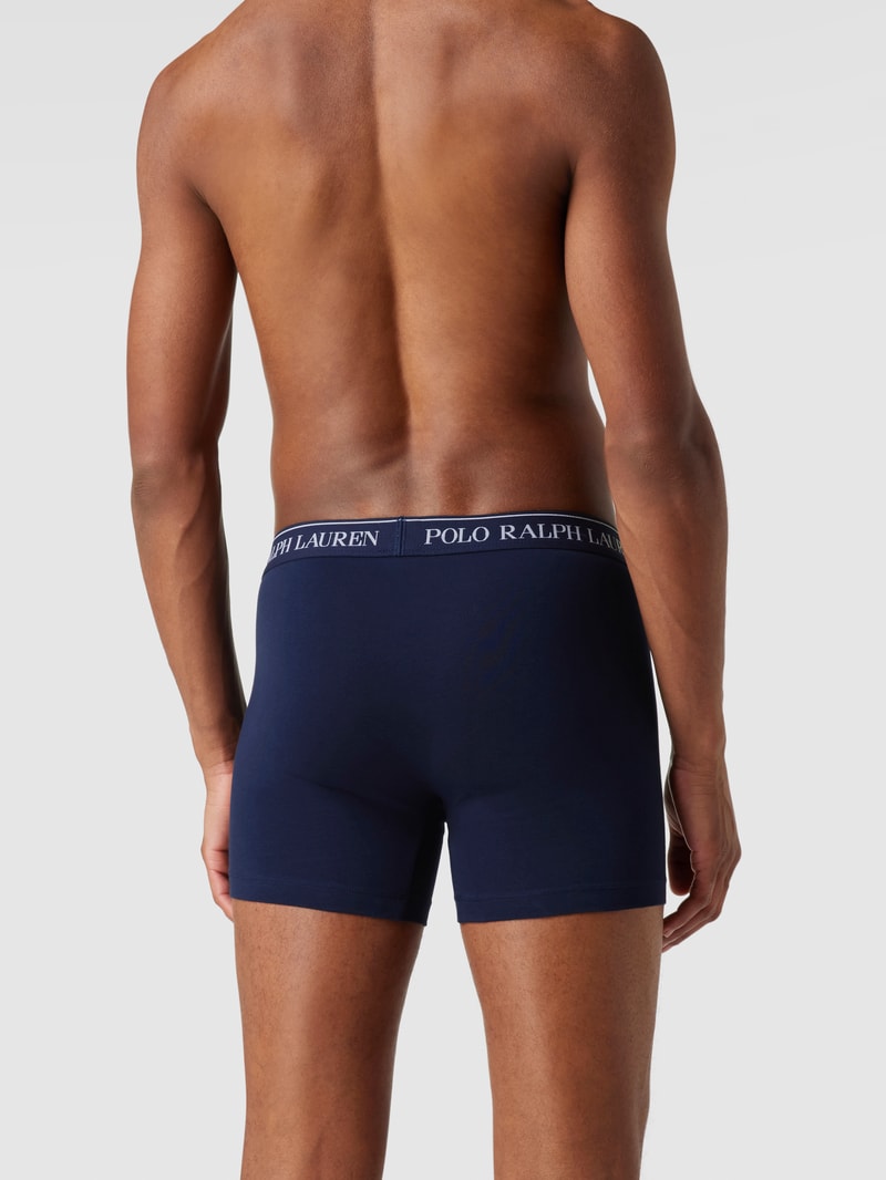 Trunks im 3er-Pack in marineblau
