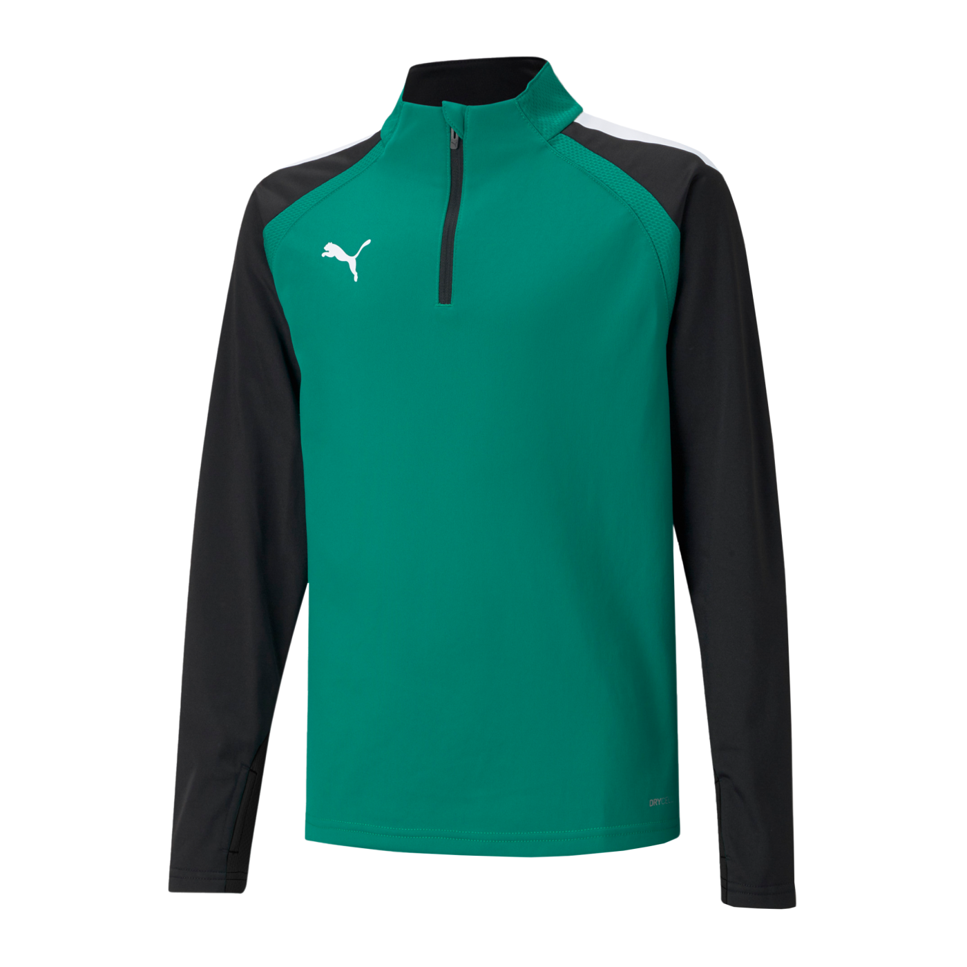 PUMA teamLIGA HalfZip Sweatshirt Kids Grün F05