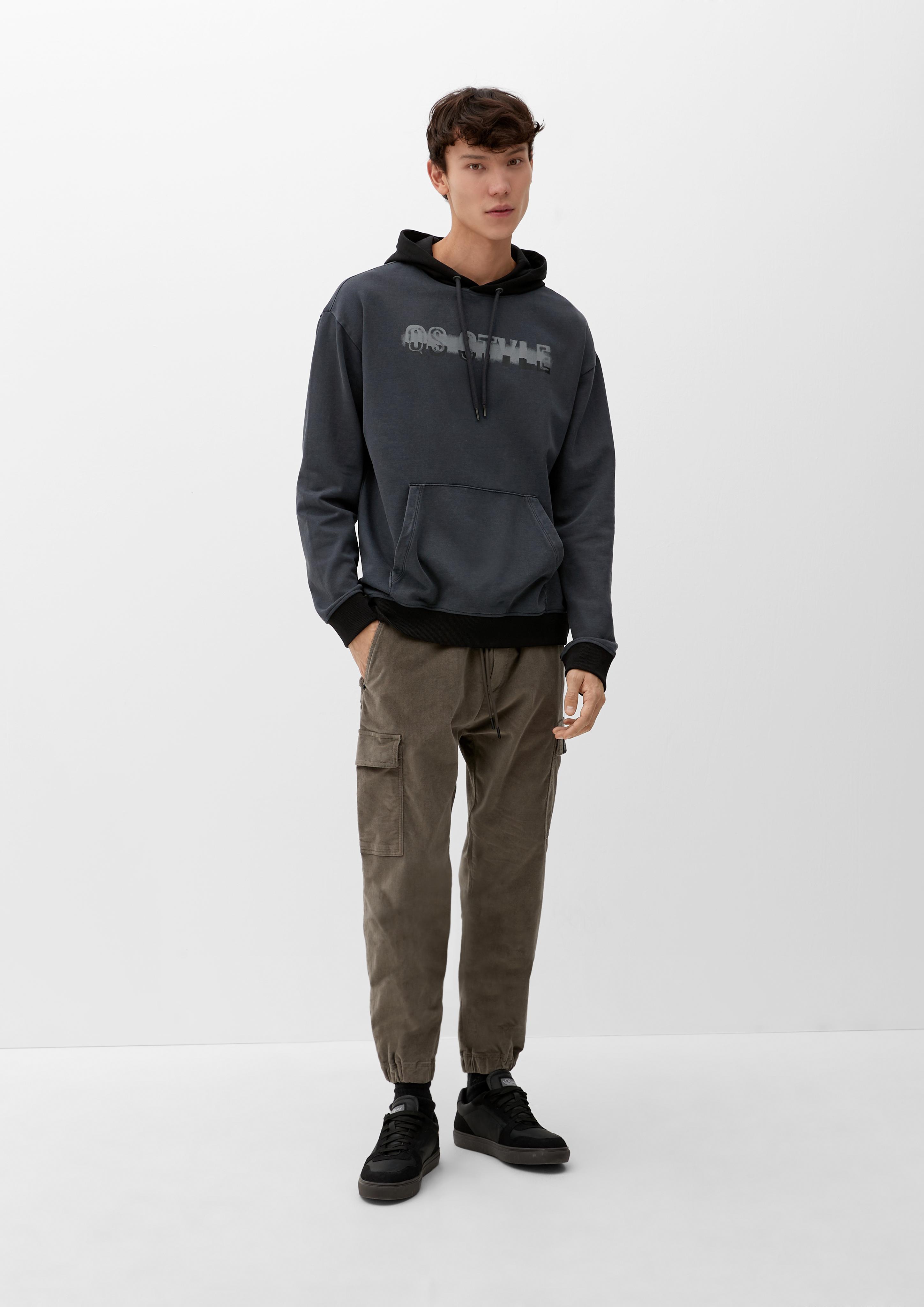 Sweatshirt im Used Look  2120421-98D0