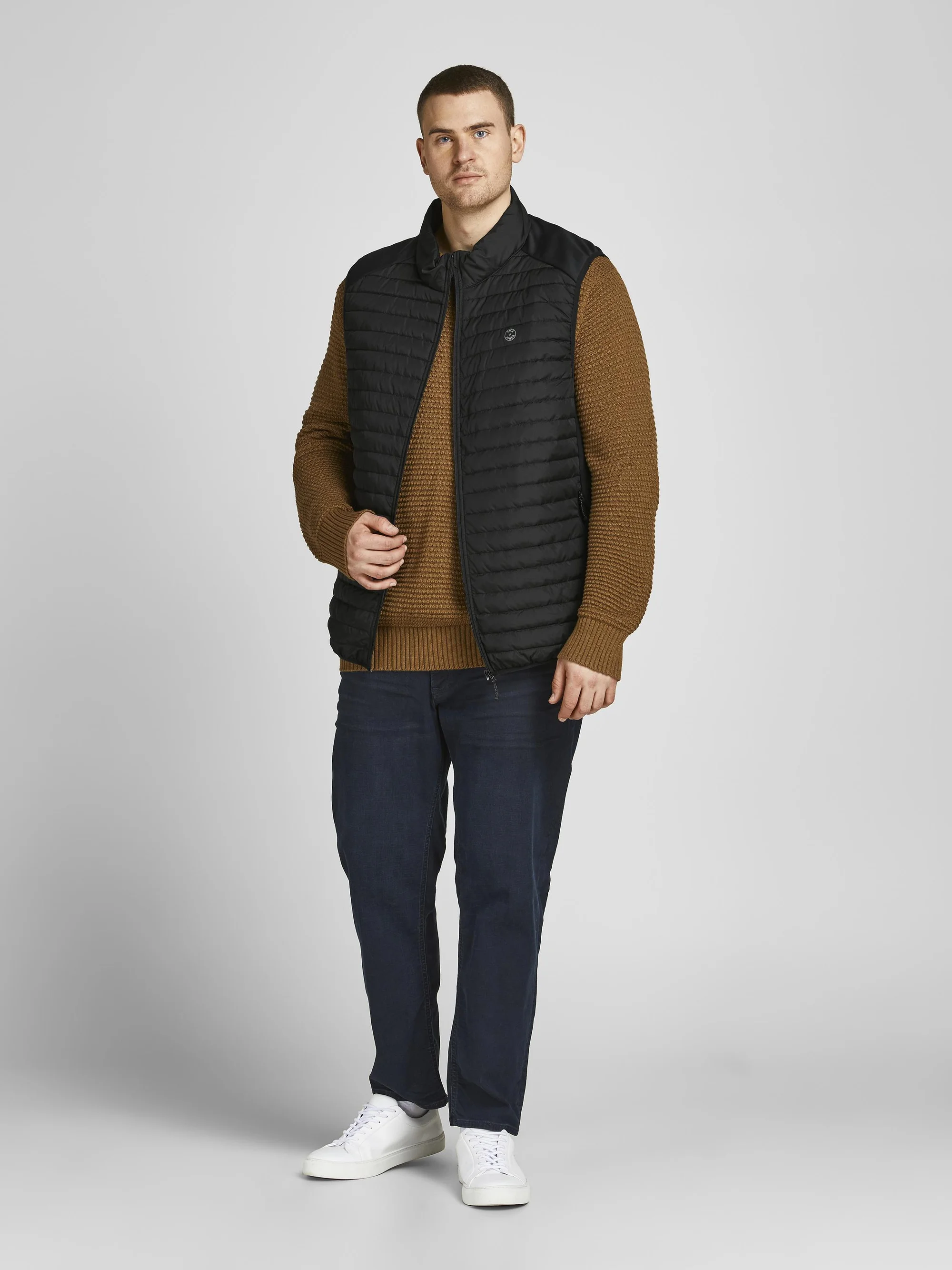 Jack & Jones BODYWARMER COLLAR - Sin mangas