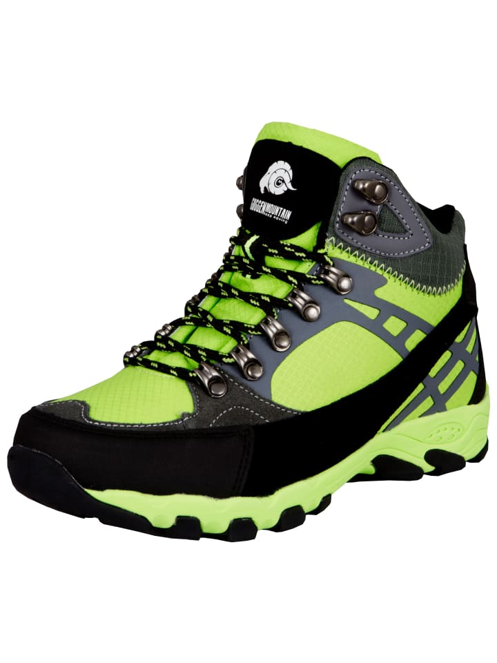 GUGGEN MOUNTAIN Wanderschuhe Uni in Grün günstig kaufen