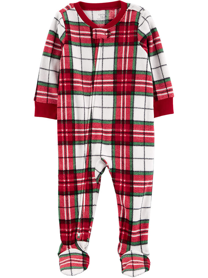 carter's Strampler in Weiß/ Rot günstig kaufen