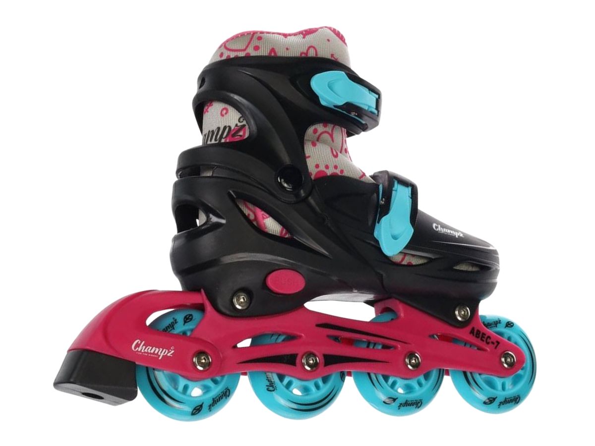 Champz Rosa ABEC7 Hardboot verstellbare Inline-Skates