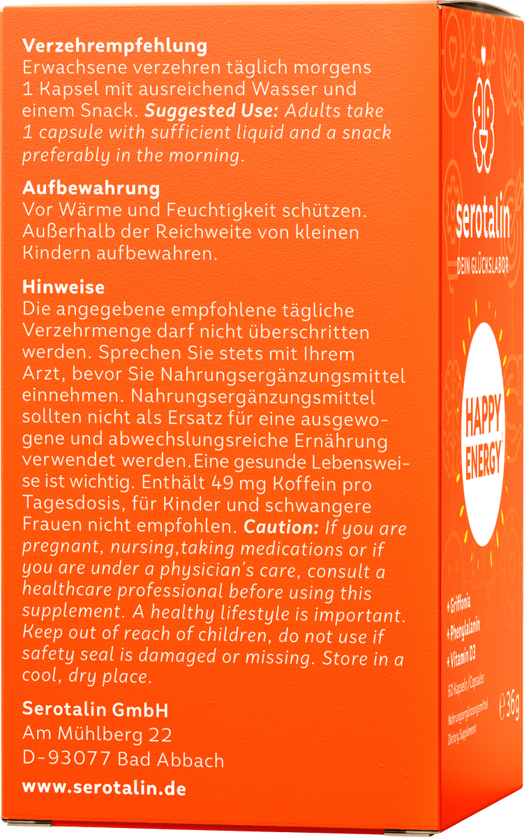 serotalin Kapseln 60 Stück, 36 g