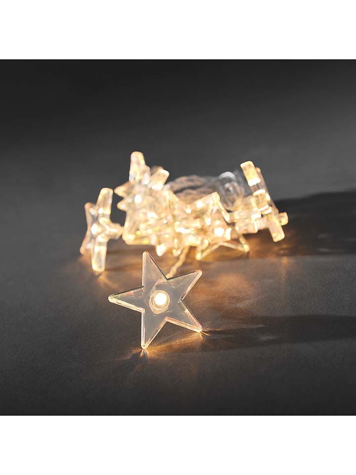 Konstsmide LED-Dekolichterkette ''Sterne'' in Warmweiß - (L)1,35 m günstig kaufen onesize