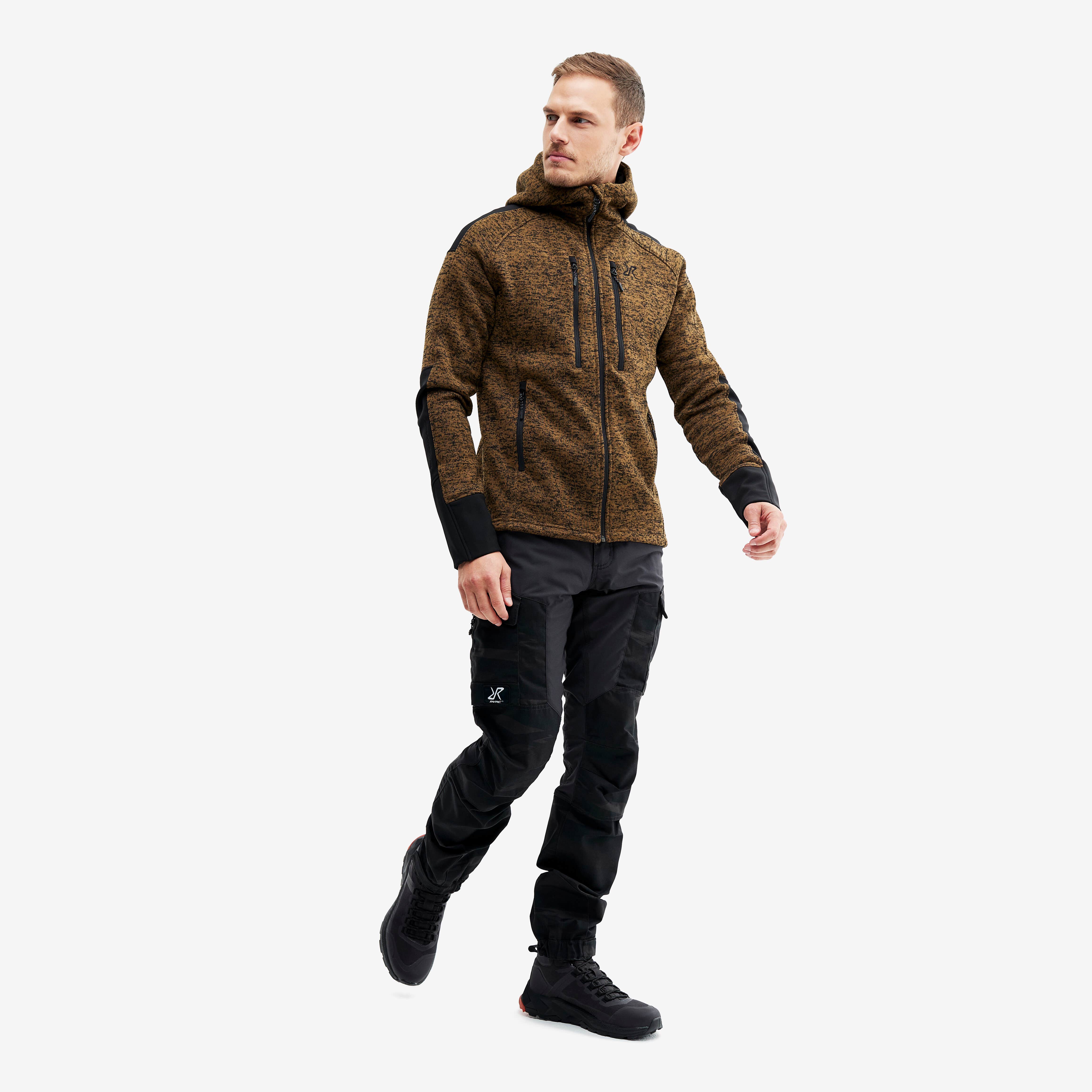 Tornado Hoodie Homme Mustard