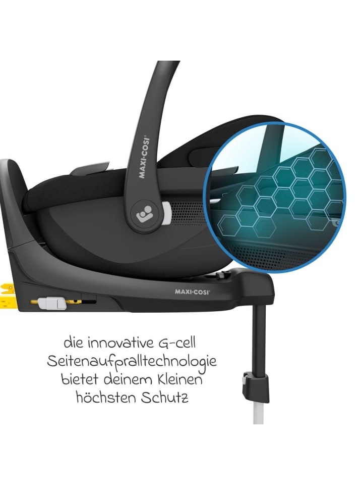 Maxi-Cosi Babyschale Pebble S i-Size ab Geburt - 15 in schwarz günstig kaufen onesize