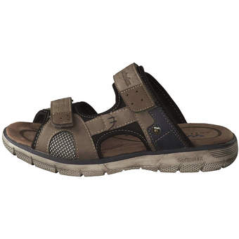 Softrelax Pantolette in braun