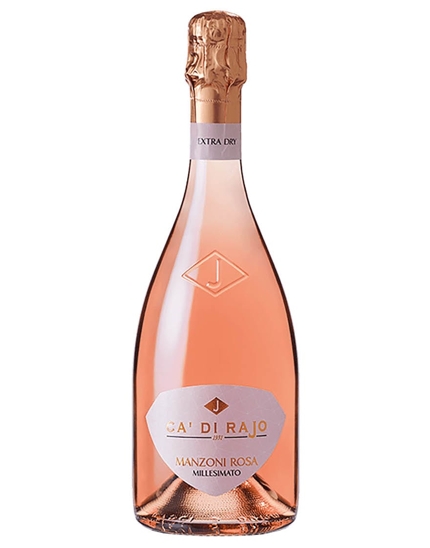 Vino Spumante Manzoni Rosa Extra Dry Ca' di Rajo 0,75 ℓ