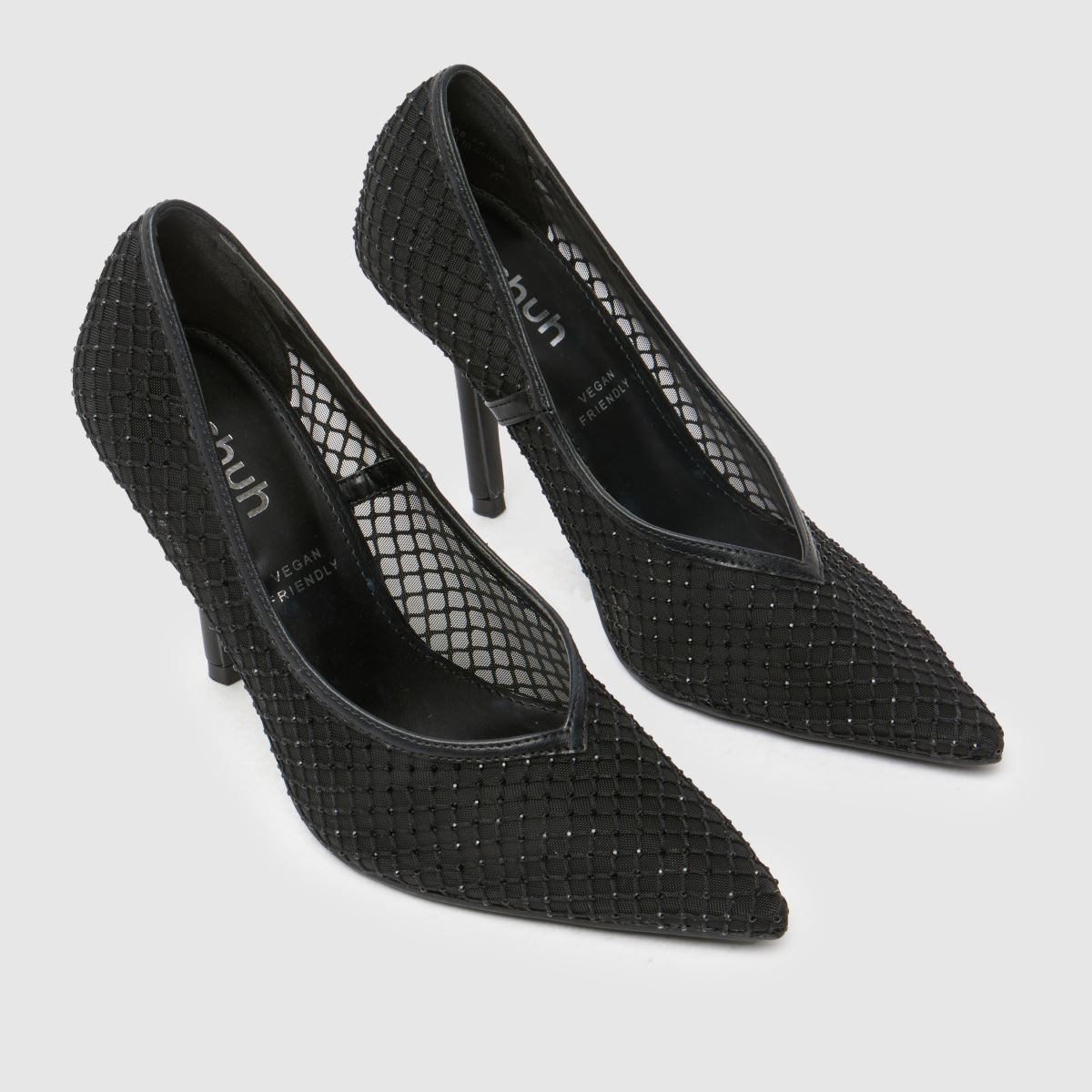 Schuh – Sylvia Point Court – Svarta högklackade skor