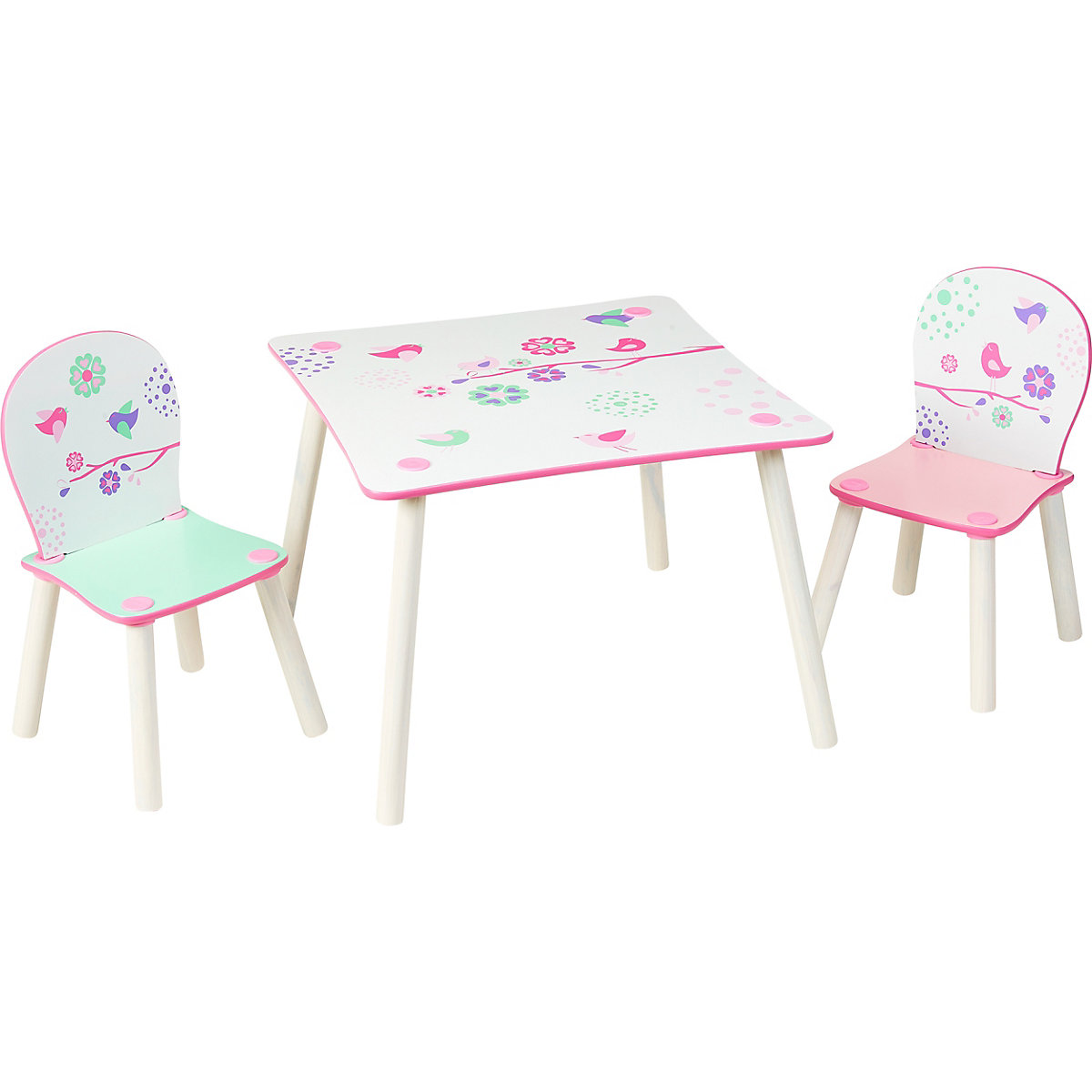Kindersitzgruppe Flowers, 3-tlg.