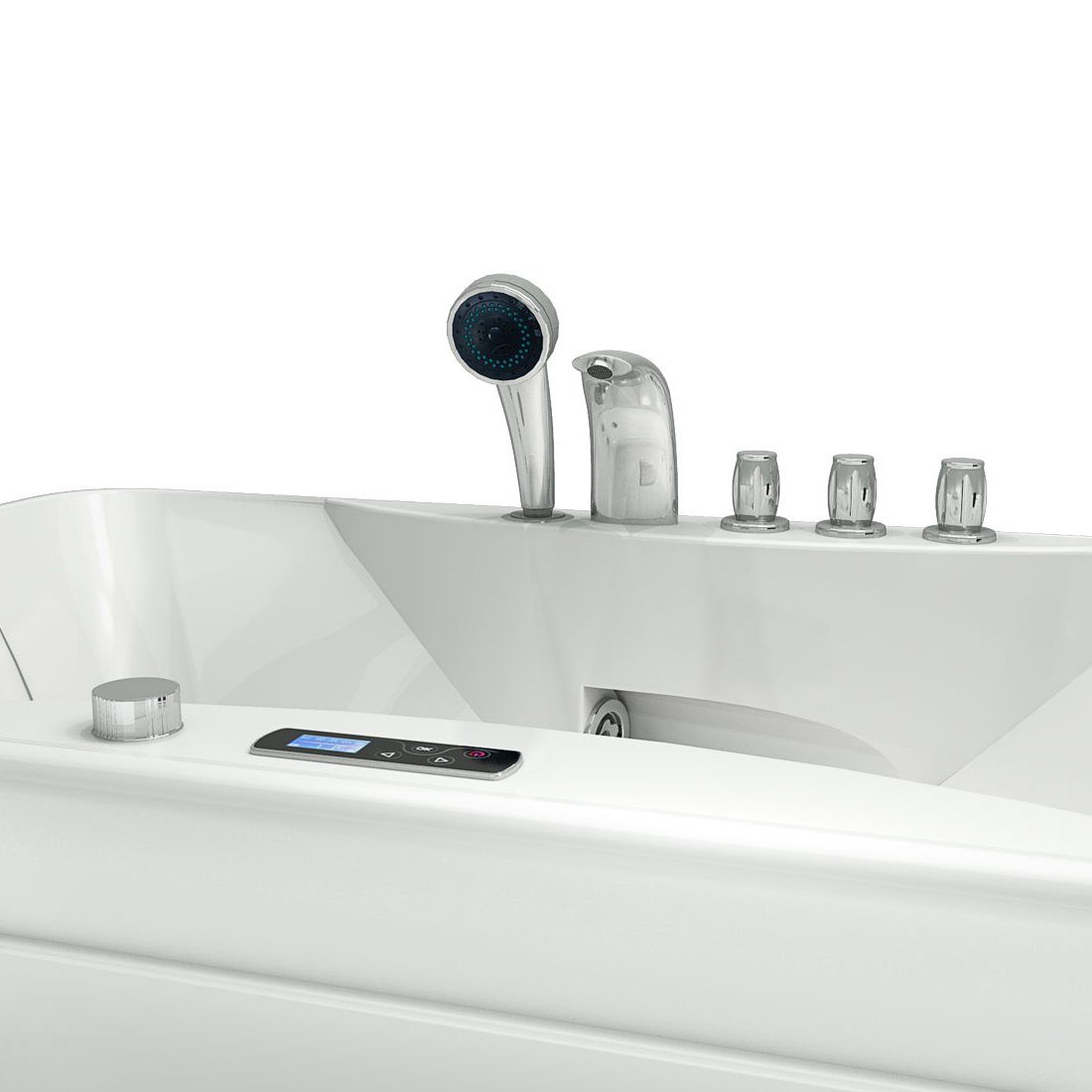 AcquaVapore Whirlpool-Badewanne Whirlpool Pool Badewanne Wanne W49H-PR 170x80cm