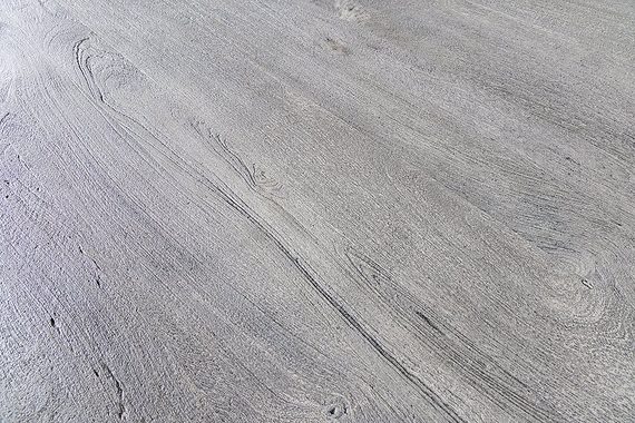 riess-ambiente Esstisch SCORPION Ø120cm grau / schwarz · 4,5cm Tischplatte (Einzelartikel, 1-St), Küche · Mango-Massivholz · Metall · rund · Hairpin Legs · Retro Design