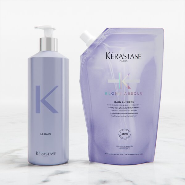 Kérastase Blonde Absolu Bain Lumière Refill & Aluminiumflasche Shampoo