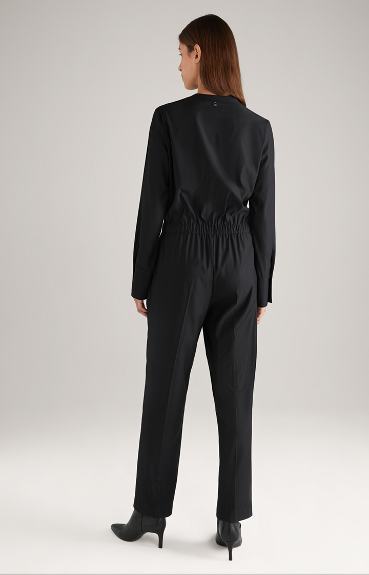 Twill-Overall in Schwarz