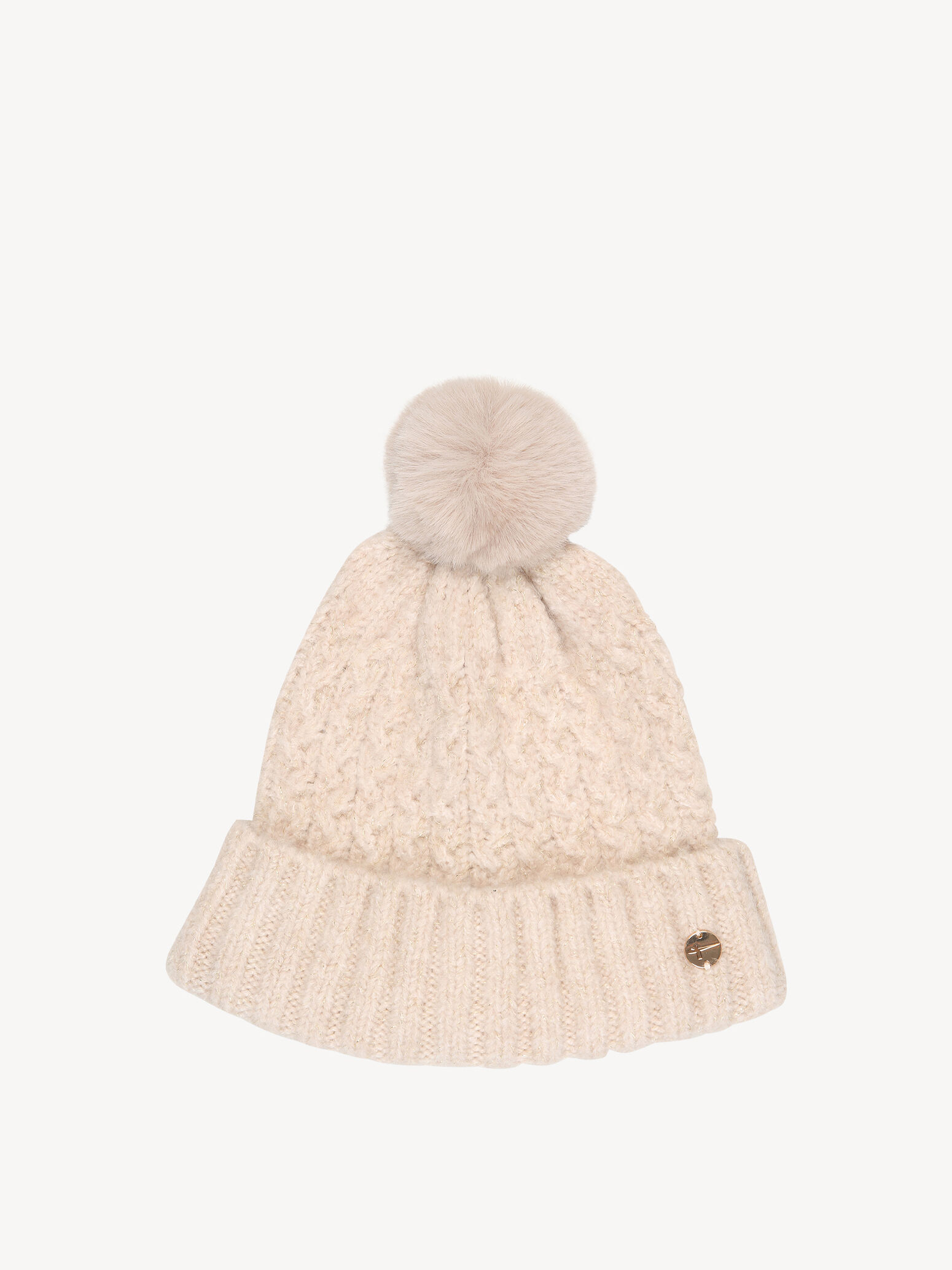 Beanie - beige doublure chaude