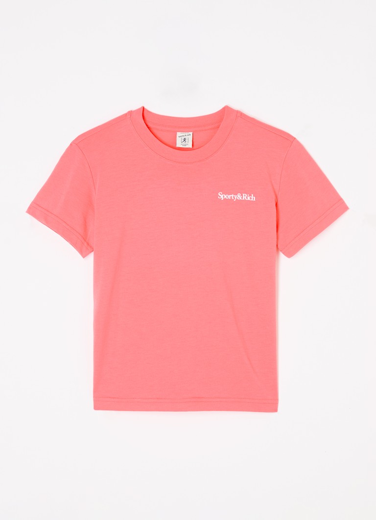 T-shirt Sporty & Rich con la scritta 