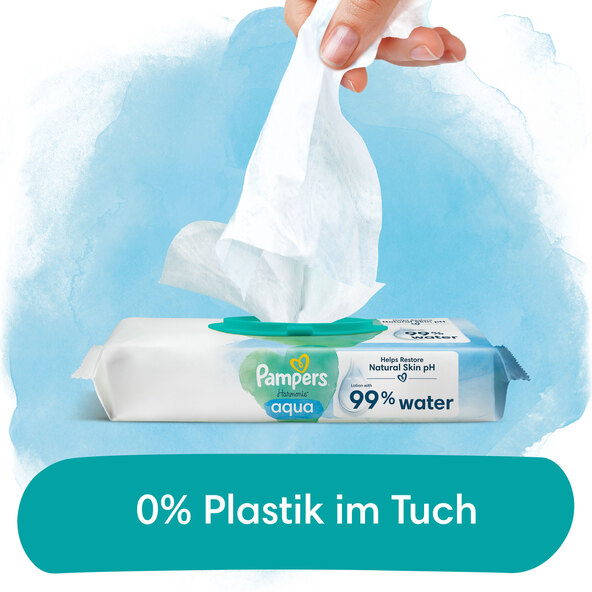 Feuchte Tücher Harmonie Aqua, 12 Packungen