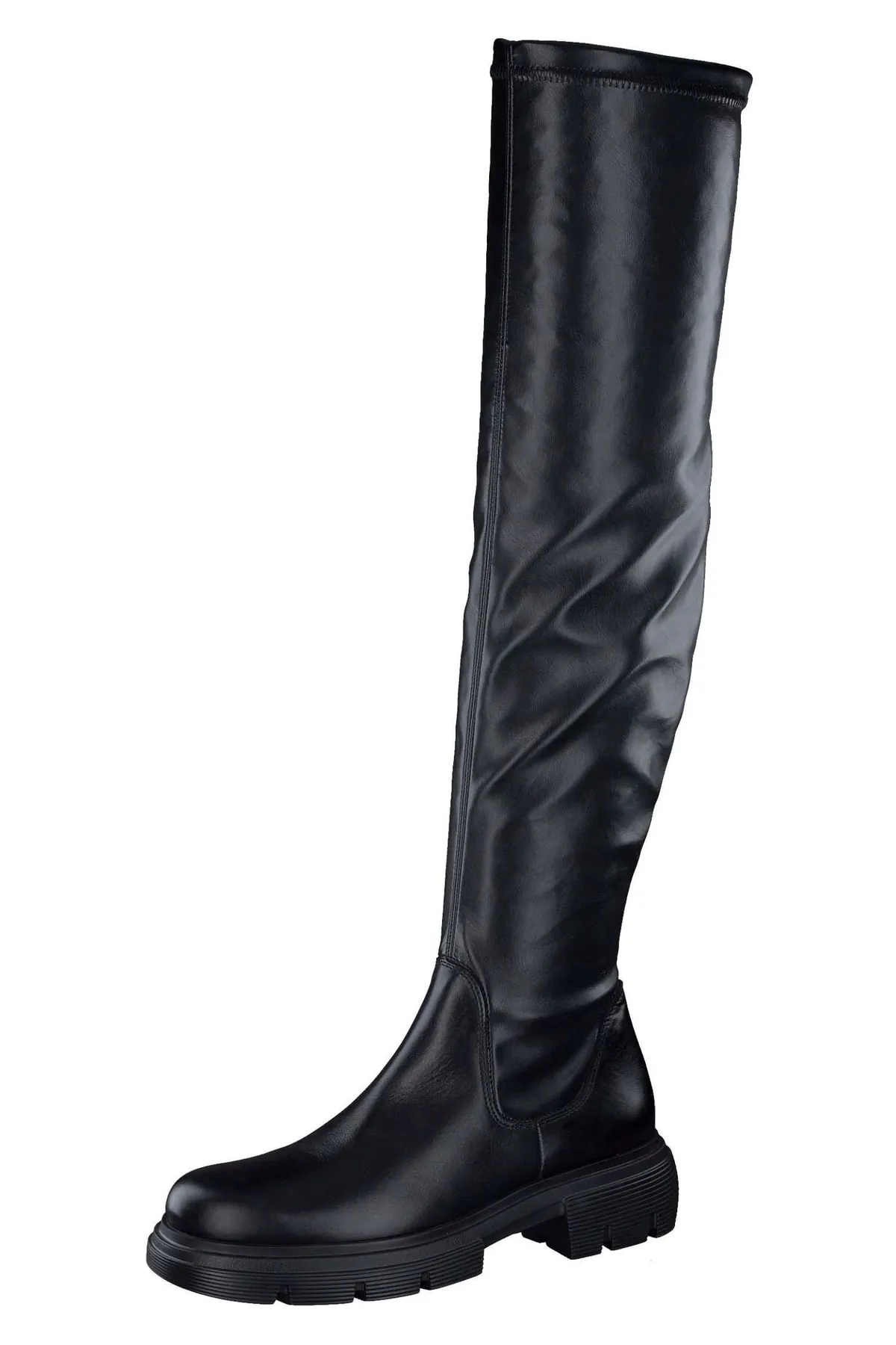 Paul Green  Stiefel - Schwarz - Blockabsatz