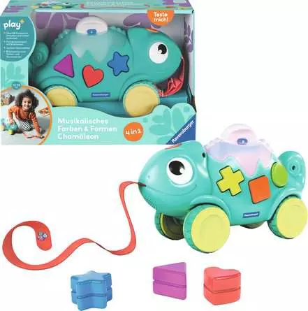 Ravensburger Play+ Musikalisches Farben & Formen Chamäleon